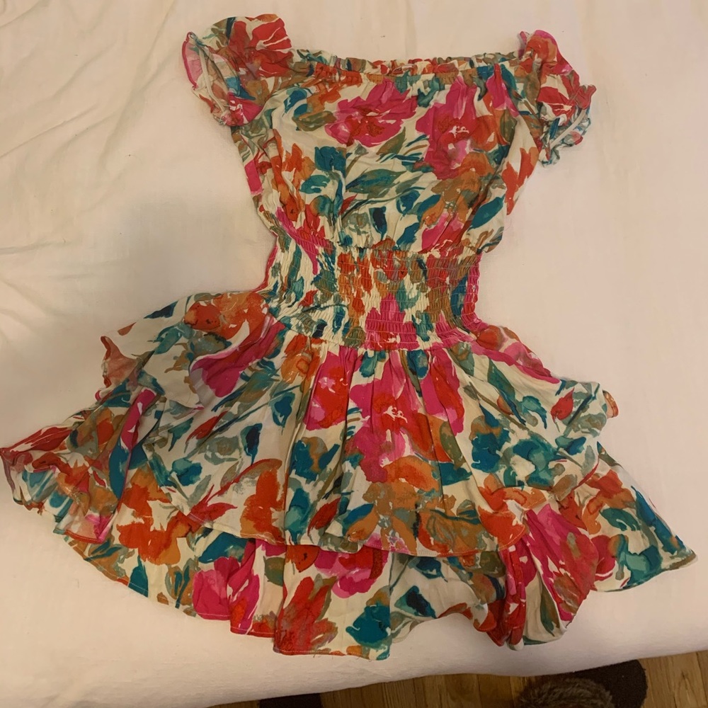 Blow Them Away Dress in Paradise Love